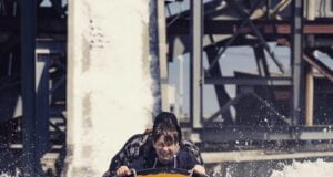 Removal of the Log Flume at Great Yarmouth Pleasure Beach