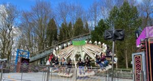 Twistatron: Alton Towers NEW Retro Squad Member Twistatron at Alton Towers