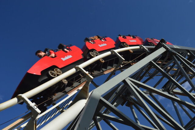 Revolution: Europe’s first 360 degree looping rollercoaster