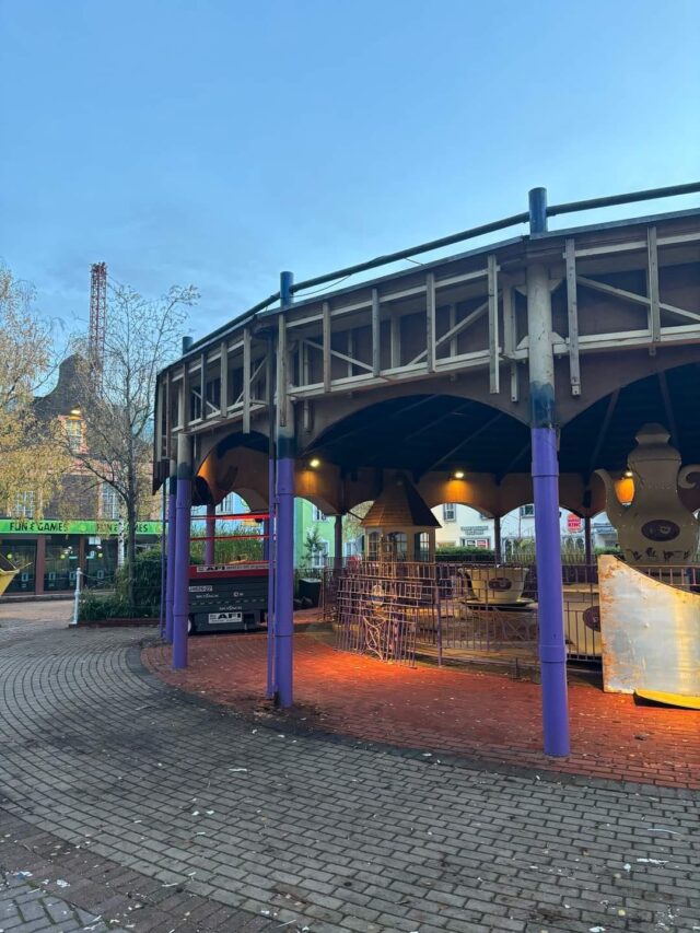 Thorpe Park Winter Maintenance Colossus Repaint and More Updates UK