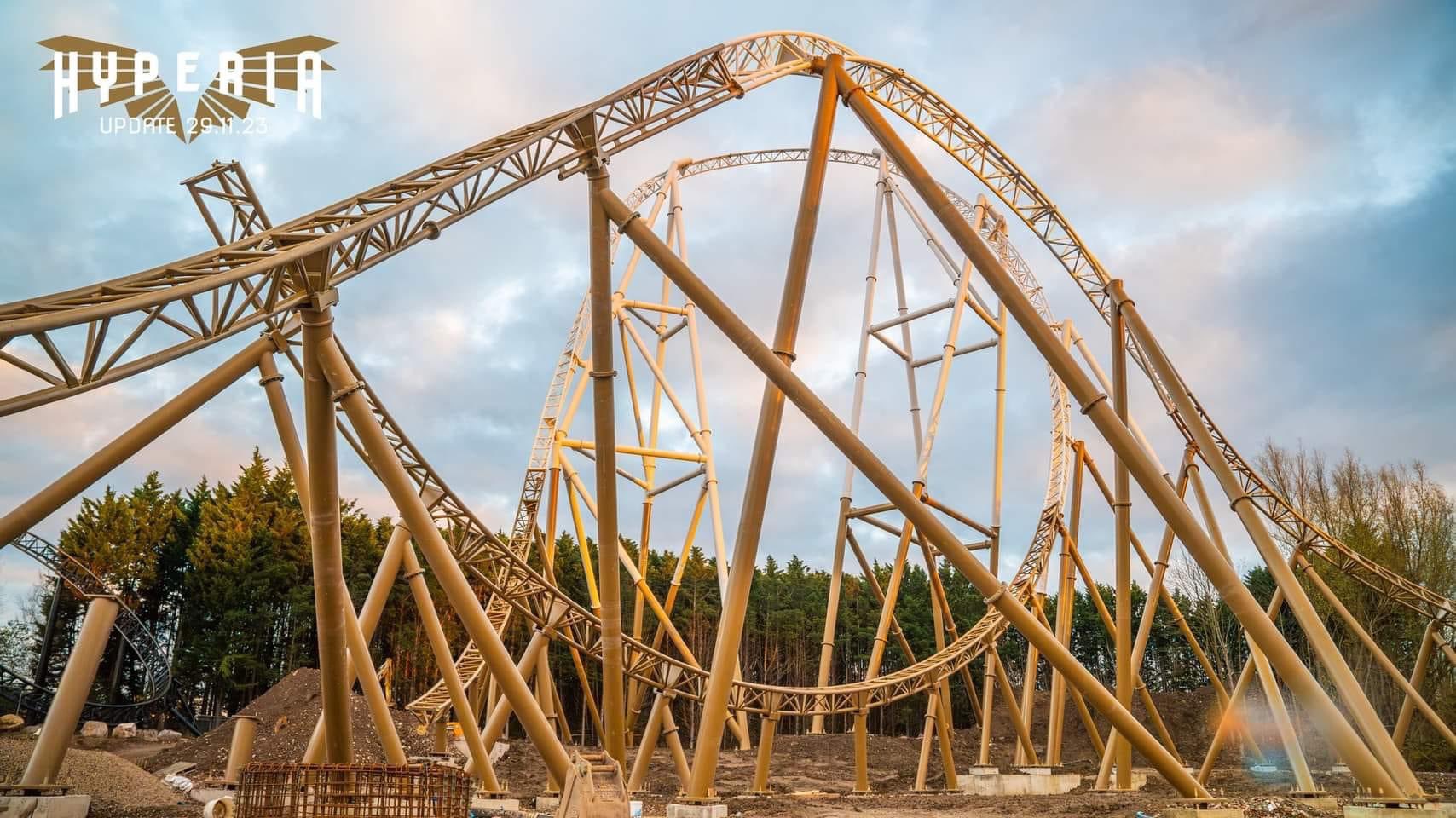 Image Thorpe Thorpe Park Hyperia: Construction Update