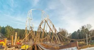 Hyperia Update: The Skyline of Thorpe Park is Changing Forever Hyperia Construction at Thorpe Park