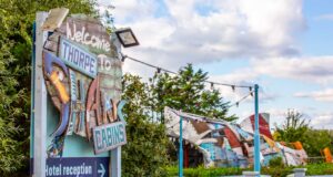 Best UK Theme Park Hotels for Couples (Without the Kids) Shark Cabins at Thorpe Park