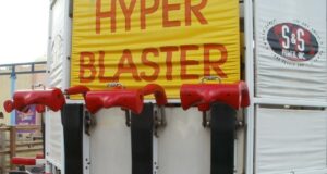 The Hyper Blaster at Pleasure Island: The 90 Foot Tower of Terror Ride The Hyper Blaster at Pleasure Island: The 90 Foot Tower of Terror Ride