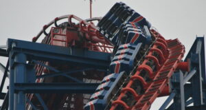 Blackpool Pleasure Beach: The BIG ONE Begins Testing after Retrack Work Blackpool Pleasure Beach: The BIG ONE Begins Testing after Retrack Work
