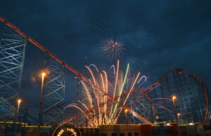 Blackpool Pleasure Beach: Celebrate the End of the Season with Spectacular Fireworks Blackpool Pleasure Beach: Late Night Riding and Spectacular Fireworks