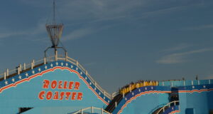 Roller Coaster: The Star Attraction at Great Yarmouth Pleasure Beach Rollercoaster at Great Yarmouth Pleasure Beach