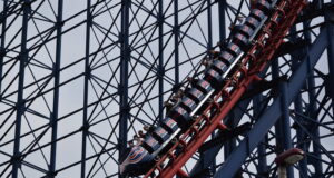Blackpool Pleasure Beach introduce a Non Rider Season Pass for 2025 The Big One Drop at Blackpool Pleasure Beach
