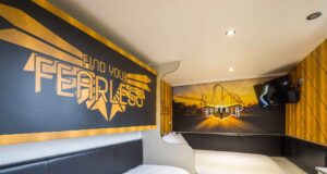 Thorpe Park: NEW Hyperia Themed cabins! Hyperia Themed Room at Thorpe Park