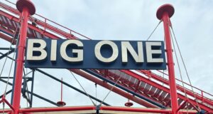 Littler does the Big One: Darts ace celebrates Forbes recognition with a day at Pleasure Beach