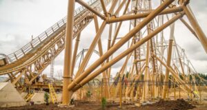Hyperia Construction Update: Landscaping, Signage and More Hyperia construction update at Thorpe Park