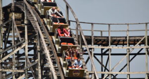 Farewell to Megafobia: A Tribute to Oakwood’s Legendary Wooden Coaster Megafobia at Oakwood
