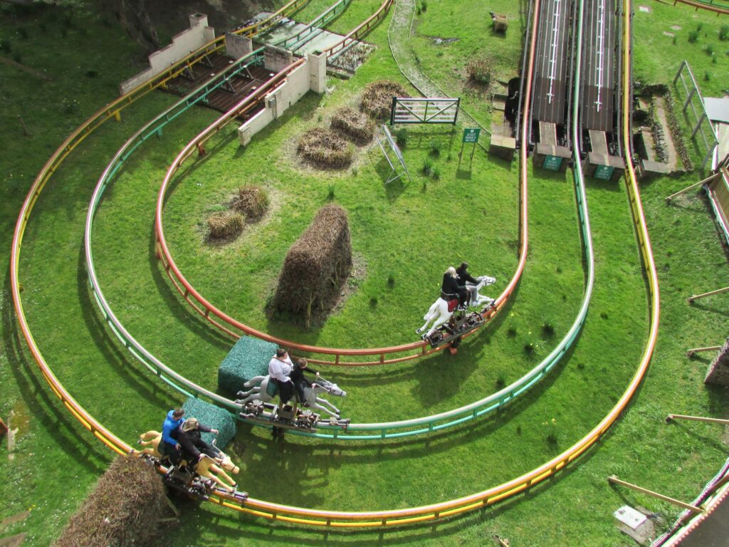 Steeplechase at Blackpool Pleasure Beach