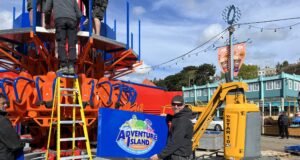 “Vertigo is Now VERTICAL” at Adventure Island vertigo at Adventure Island