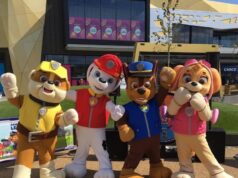 Skye and Chase from Paw Patrol Are Going to Landmark Forest Adventure Park