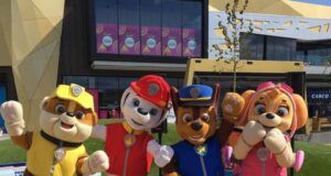 Skye and Chase from Paw Patrol Are Going to Landmark Forest Adventure Park