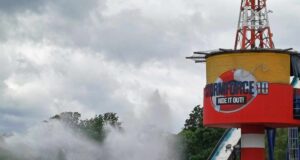 Stormforce 10: A thrilling water ride that promises an exhilarating experience Storm Force 10 at Drayton Manor