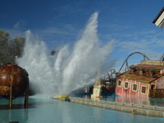 Safety First: Merlin Theme Parks Adapt as Heatwave Sweeps Across the UK Tidal Wave at Thorpe Park