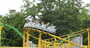 In Pictures: Rhino Rollercoaster at West Midlands Safari Park Rhino Coaster at West Midlands Safari Park