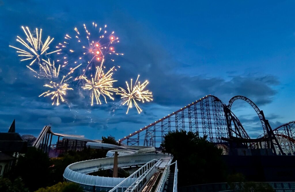 Pleasure Beach Resort Fireworks