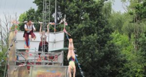 In Pictures: Europe’s Highest Dive Show at Crealy Theme Park