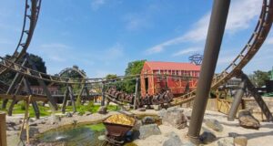 Drayton Manor: Epic family roller coasters and 7pm closing this Bank Holiday Weekend! Gold Rush at Drayton Manor