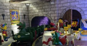 10 Behind the Scenes Pictures of the Dragon Roller Coaster at Legoland The Dragon Roller Coaster at Legoland