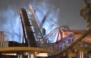 Pictures of Gold Rush at Drayton Manor in the Dark