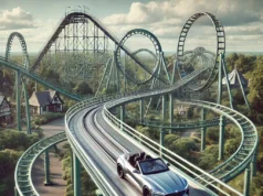 When a Rollercoaster Was Used for a Car Ad: Strange Theme Park Collaborations