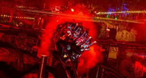Top 5 Rides to Do at Night During Scarefest at Alton Towers Nemesis Reborn in the Dark at Alton Towers