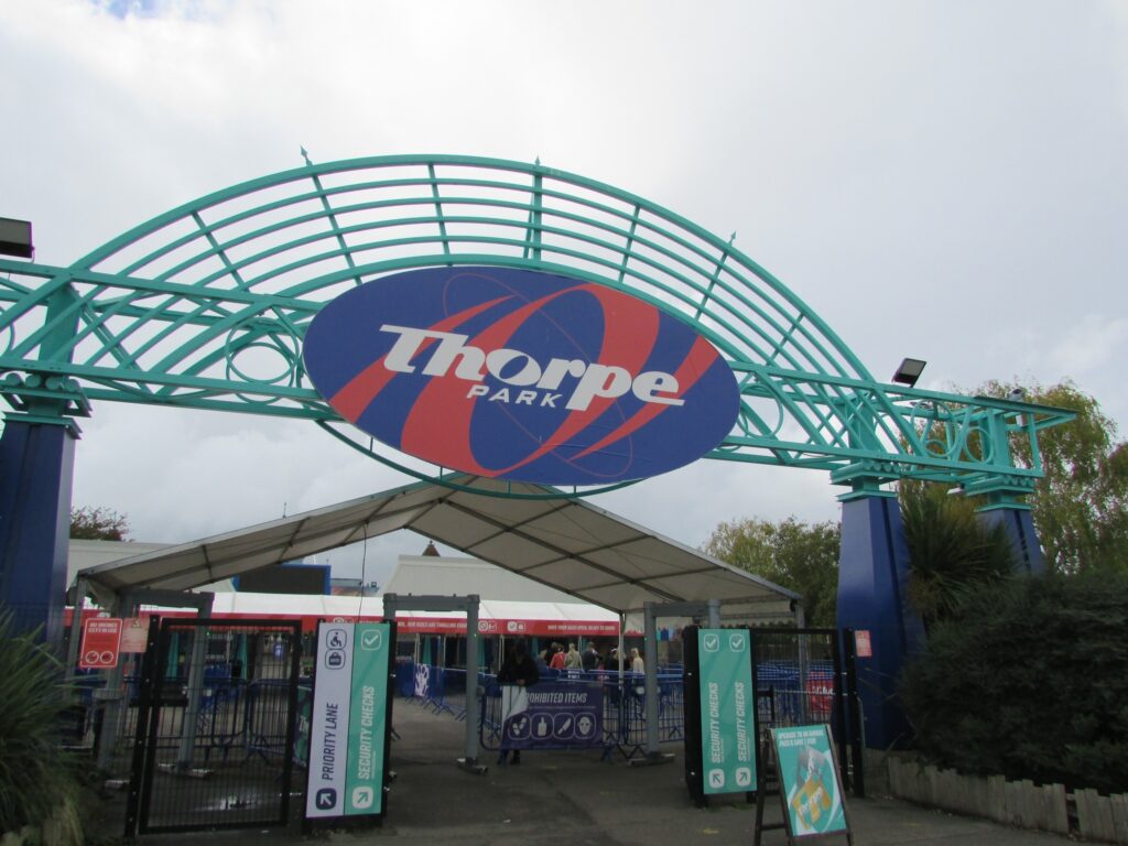 Thorpe Park Entrance