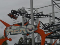 In Pictures: Hero at Flamingo Land