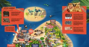 Alton Towers: 2025 Pirate Takeover map