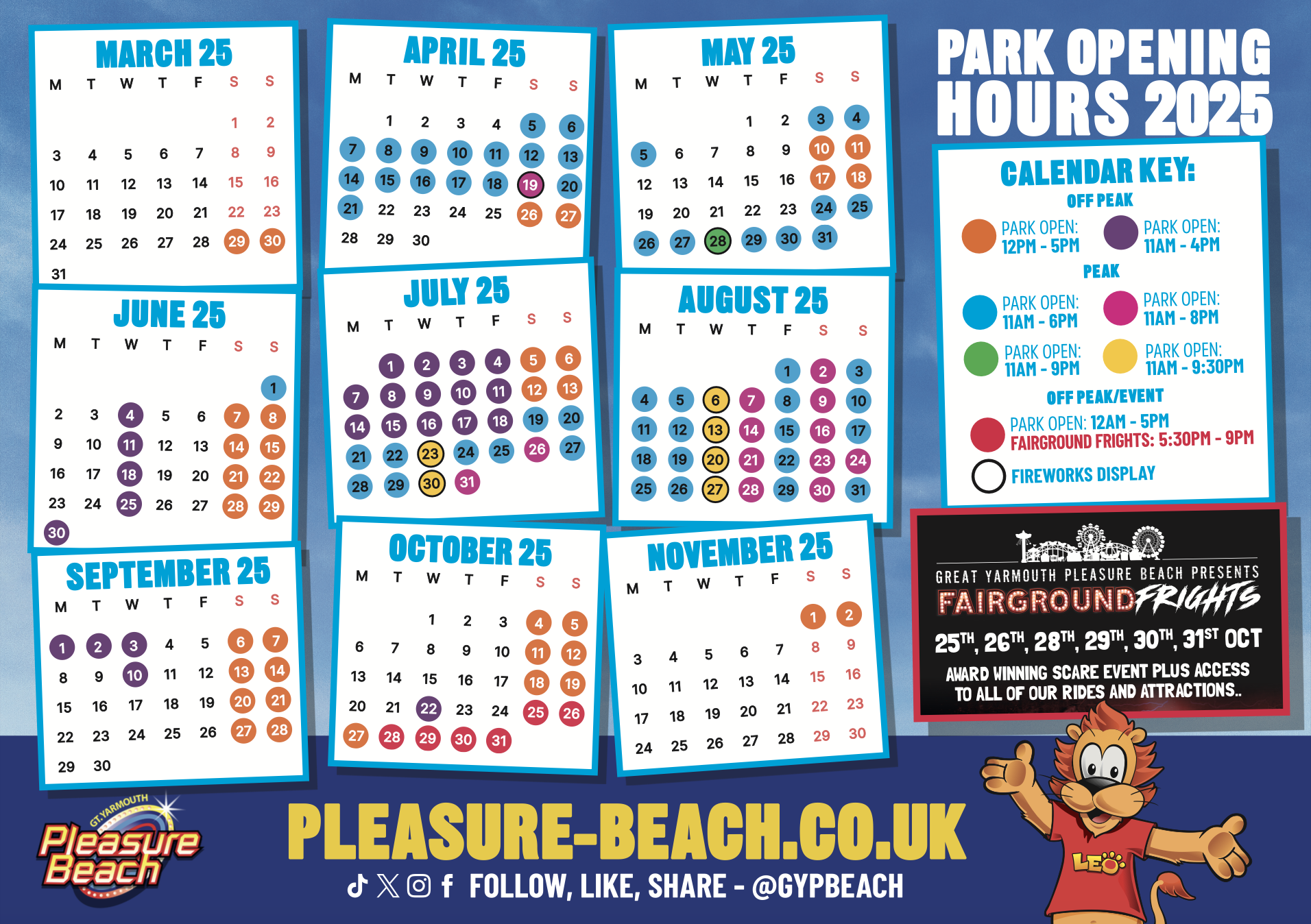 Great Yarmouth Pleasure Beach: NEW RIDE, 2025 Opening Times and More