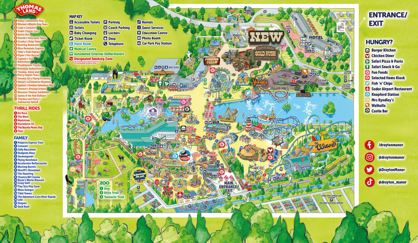 Thomas Raod Map Ultimate Guide to Thomas Land at Drayton Manor: Rides, Tips & More