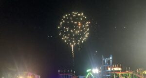 Fireworks Date Announcement at Brean Theme Park