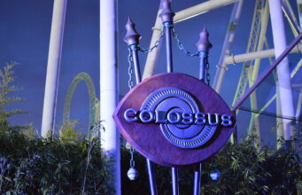 Pictures of Colossus at Thorpe Park in the Dark