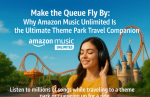 Make the Queue Fly By: Why Amazon Music Unlimited Is the Ultimate Theme Park Travel Companion
