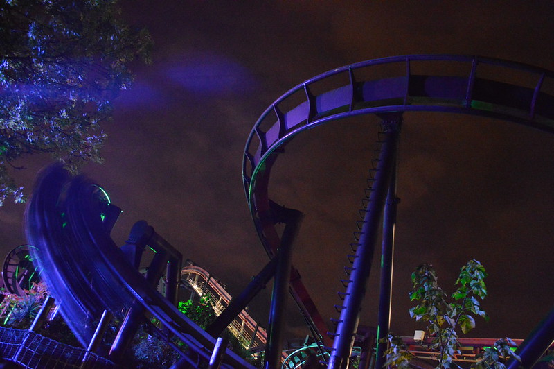 Nemesis Inferno in the Dark at Thorpe Park
