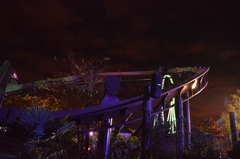 Nemesis Inferno in the Dark at Thorpe Park