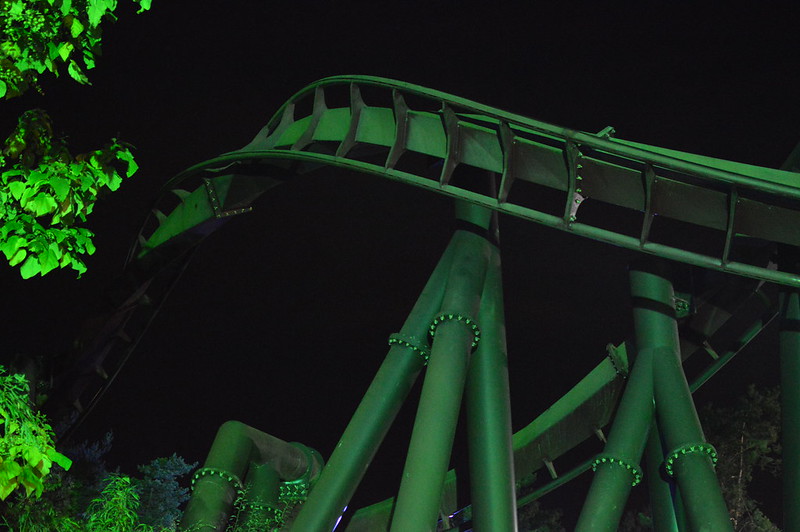 Nemesis Inferno in the Dark at Thorpe Park