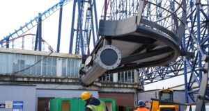 Pleasure Beach Resort’s £8.72M mega ride arrives in Blackpool