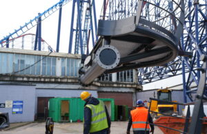 Pleasure Beach Resort’s £8.72M mega ride arrives in Blackpool