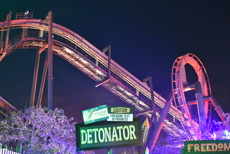 Nemesis Inferno in the Dark at Thorpe Park