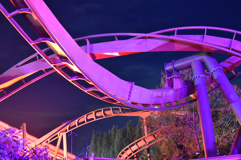 Nemesis Inferno in the Dark at Thorpe Park