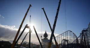 Pleasure Beach Resort Unveils MASSIVE £8.72M Aviktas Ride Progress
