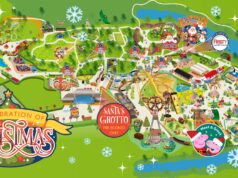 Paultons Park: A Celebration of Christmas 2025 Map