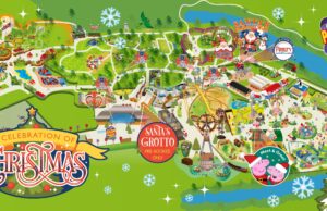 Paultons Park: A Celebration of Christmas 2025 Map