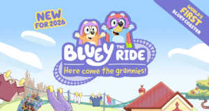 Alton Towers Resort reveals official name and sneak peek of new Bluey-themed coaster