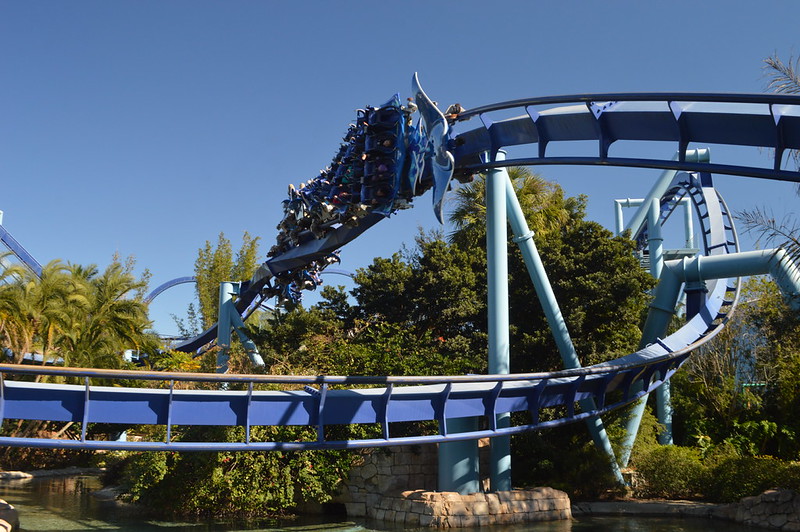 Manta Located at Seaworld Orlando
